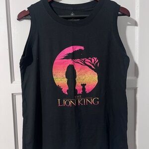 Disney Black and Pink Graphic Tee Lion king